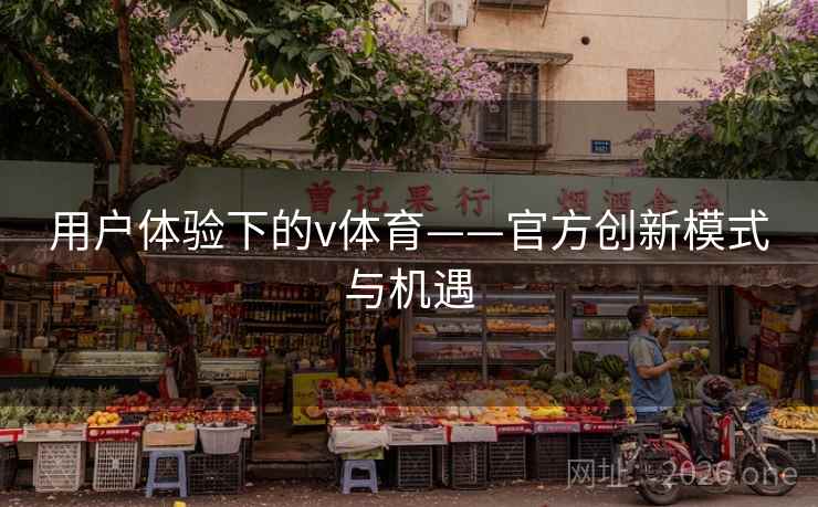 用户体验下的v体育——官方创新模式与机遇