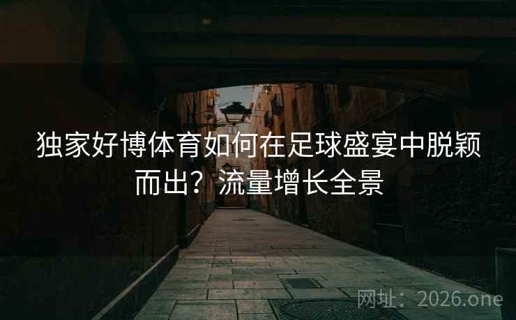 独家好博体育如何在足球盛宴中脱颖而出?流量增长全景 独家好博体育如何在足球盛宴中脱颖而出?流量增长全景