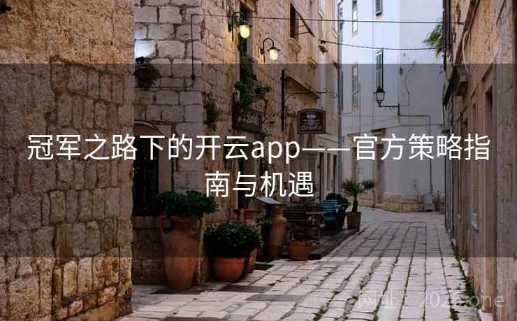 冠军之路下的开云app——官方策略指南与机遇 冠军之路下的开云app——官方策略指南与机遇